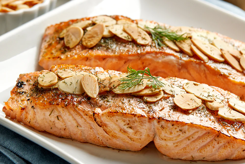 Salmón con Eneldo y Almendras | Salmon with Dill and Almonds - Image 3
